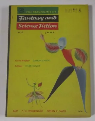 FANTASY SCIENCE FICTION June 1955 Charles Beaumont Manly Wade Wellman • $12.19