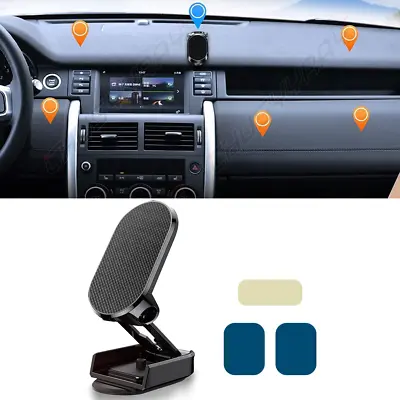 360° Rotation Magnetic Phone Holder Foldable Car Mount Stand Dashboard Universal • $8.99