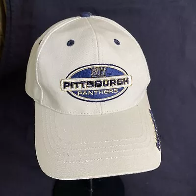 Pittsburgh Panthers Mens Vintage Baseball Cap Hat Top Of The World Khaki • $12.77