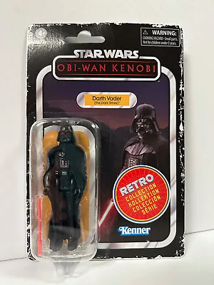 STAR WARS Retro Collection Darth Vader The Dark Time 3.75  OBI-Wan Kenobi Figure • $12.99