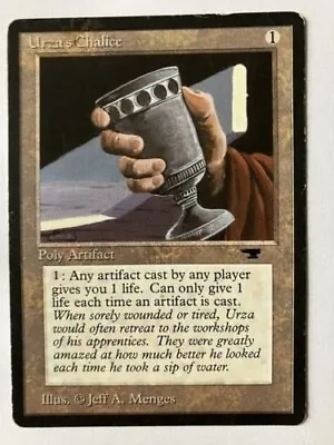 Magic The Gathering Card Game Antiquities Edition Artifact Urza`s Chalice • £4.99