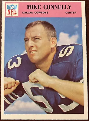 1966 Philadelphia Football #56 - Mike Connelly - Dallas Cowboys (JD-03-13) • $3.75