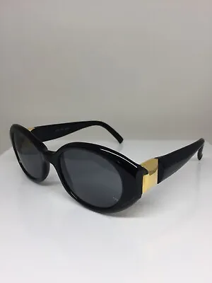 New Vintage FRED Lunettes CUT S4 Sunglasses C. 001 Black Noir & Gold 49mm France • $499.99