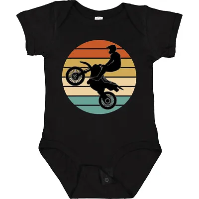 Inktastic Dirt Biking Motocross Retro Infant Creeper Bike Motorbike Sports Icon • $18.99