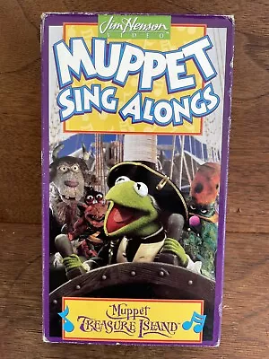 Muppet Sing-Alongs - Muppet Treasure Island (VHS 1996) • $10.92