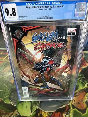 King In Black: Gwenom Vs. Carnage #1 CGC 9.8 🔥 • $41