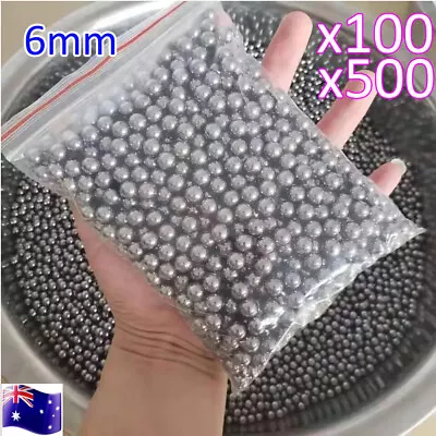 Bulk6mm Cycling Stainless Steel Smooth Balls Bike Bicycle Precision Bearing Ball • $8.89