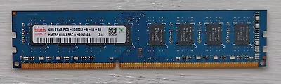 SK Hynix 4GB PC3-10600 / DDR3-1333 CL9 Desktop Memory HMT351U6CFR8C-H9 - Tested • £4.99