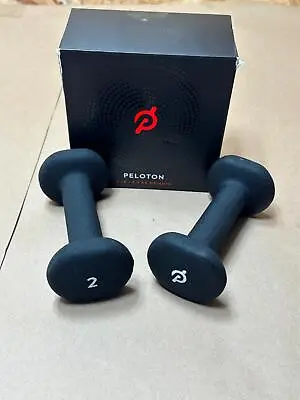 2x Pack Official Peloton 2Lb Dumbbells Hand Weights Excercise Bike Accessory • $28.99