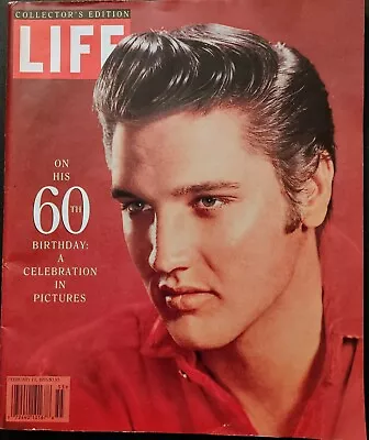 Elvis Presley On His 60th Birthday Collector's Edition Life Magazine 1995 • $7.50