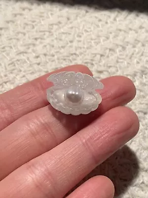 £1.85 • Buy 3D Pearl In Shell Shaped Shoes Button DIY Decoration For Croc Charm Accessories