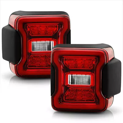 For 2018-2022 JEEP WRANGLER JL REAR LED TAIL LIGHTS LEFT & RIGHT • $217.47