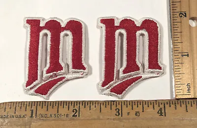 Vintage Lot Of 2 Minnesota Twins Patch Logo MLB Baseball NOS • $5.25