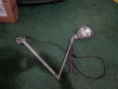 Vintage  Industrial Articulating Bench Light • $149.99