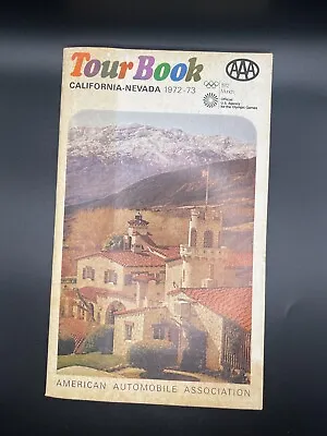 Vintage 1972-1973 AAA California Nevada United States Tour Book (CA NV) • $15