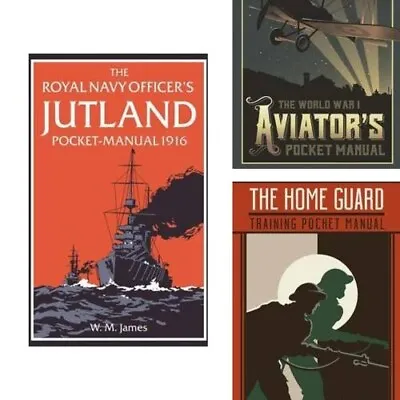 Pocket Manuals WWI & WWII    - Jutland Aviator Home Guard • £5.99