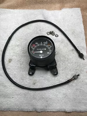 70- 75  Suzuki Ts90 Ts125 Ts 185 Speedometer W/mount And Cable • $65