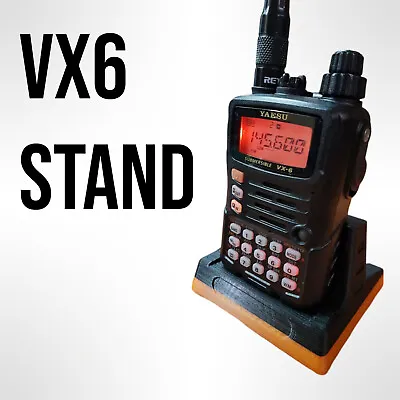 Desk Stand Holder For Yaesu VX-6R Mobile 2-Way Transceiver • $11.95