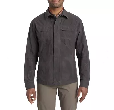 KUHL Alternatr Waxed Jacket Carbon Gray NWT Men’s XL Lightweight Wind Shield • $60