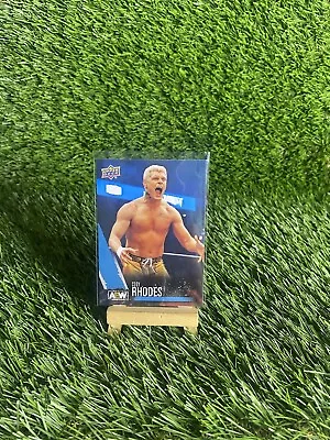 2021 Upper Deck AEW All Elite Wrestling Cody Rhodes #1 • £2