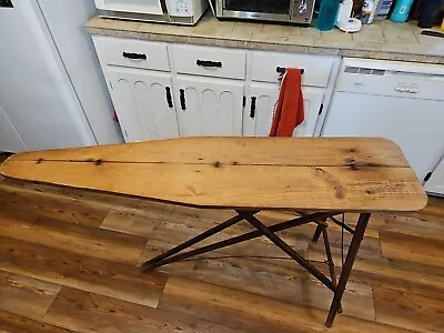 Antique Vintage Wooden Folding Ironing Board • $64.95