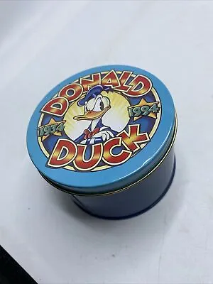 Vintage 1994 Disney Donald Duck Character Watch In Can ONLY Collector Piece • $7.99