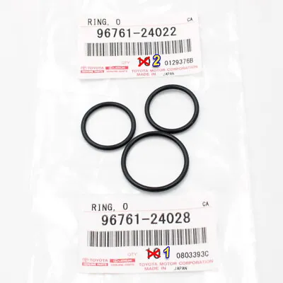 $13.25 • Buy New Genuine Oem Toyota Lexus Is300 Gs300 Engine Coolant Pipe O-ring Set Of Three