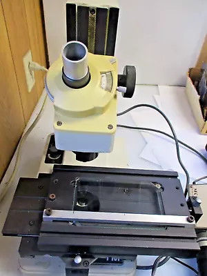 Mitutoyo Tm Microscope With (2) 164-162 Digital Micrometer Heads 176-812a • $2199.99