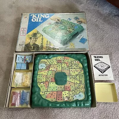 King Oil Board Game (Milton Bradley 1974) • £38.55