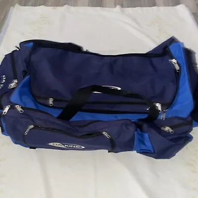 Dakine Extra Large Luggage Suitcase Duffle Bag Black & Blue Tons Of Pockets • £57.86