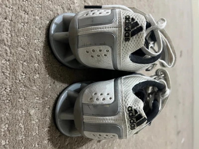 $100 • Buy Adidas AdiPower Weightlifting Shoes White Sz 5.5 (US)