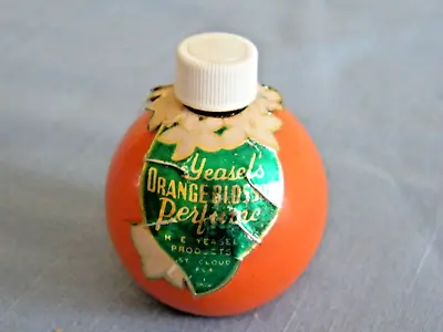 Vintage Yeasel's St Cloud Florida Orange Blossom Perfume Foil Label Souvenir HTF • $30