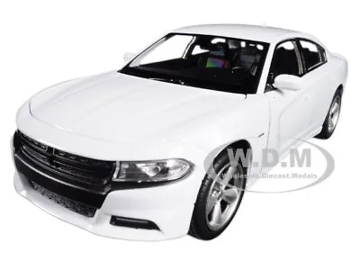 2016 Dodge Charger R/t White 1/24-1/27 Diecast Model Car By Welly 24079 • $17.49