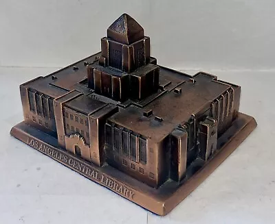 Los Angeles Central Library Metal Souvenir Building Miniature Replica • $125