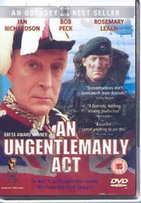 An Ungentlemanly Act DVD (2003) Bob Peck Urban (DIR) Cert 15 Quality Guaranteed • £15