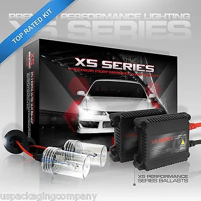 9006 9005 H11 H4 HID Xenon Kit Headlight Conversion Slim Ballast All Colors • $34.95