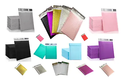 POLY BUBBLE MAILERS COLORS HIGH QUALITY SIZE  4x7''  5x7''  6x9''  8X11'' • $32.95