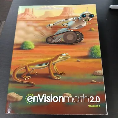 Envision Math 2017 Student Edition Grade 4 Volume 2 • $5.17