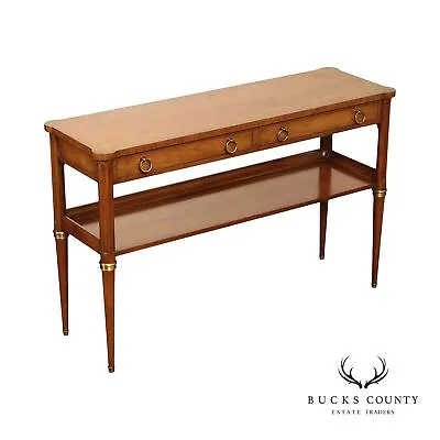 Baker Furniture Directoire Style Console Table • $1495