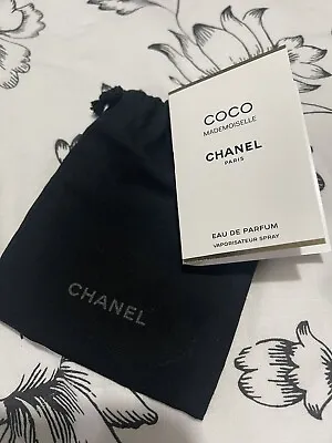 Chanel Pouch & Coco Chanel Perfume Sample • £10