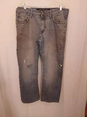 Marc Anthony Mens Jeans Distressed Stains Actual 38x29 • $13.99