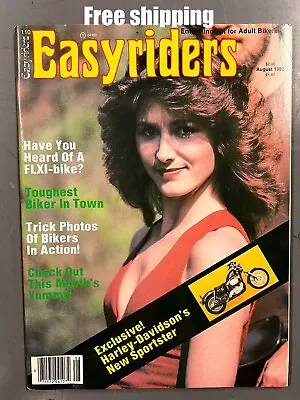 Easyriders Magazine #110 Aug 1982 Vintage Outlaw Biker Chopper Mann Iron On VG • $12