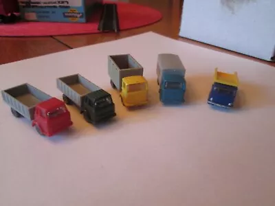 N Scale ( 5 ) Small COE Trucks - Various Configurations ... • $11.99