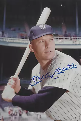 Mickey Mantle New York Yankees Baseball Player Autographed 4x6 Photo Reprint • $7.97