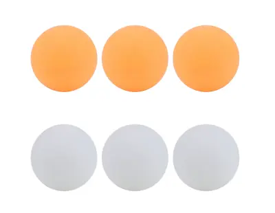 $6.29 • Buy Table Tennis Balls - Yellow & White, Pack Of 6