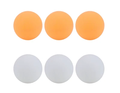 $6.29 • Buy Table Tennis Balls - Yellow & White, Pack Of 6