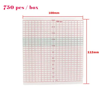 5 Pack -100*112MM Thermal Printer Paper For Contec Cms800G Cms800F Fetal Monitor • $38.50