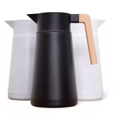 Hastings Collective Thermal Coffee Carafe 68 Oz -Large Stainless Steel Insulated • $108.28