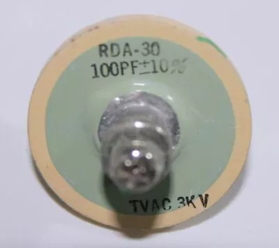 Yaesu FL-2100B Original Doorknob 100pf 3kv Used #3 We Ship Worlwide • $38