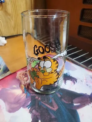 Vintage Garfield’s Cafe Collectible Glass United Feature Syndicate 1978 • $10